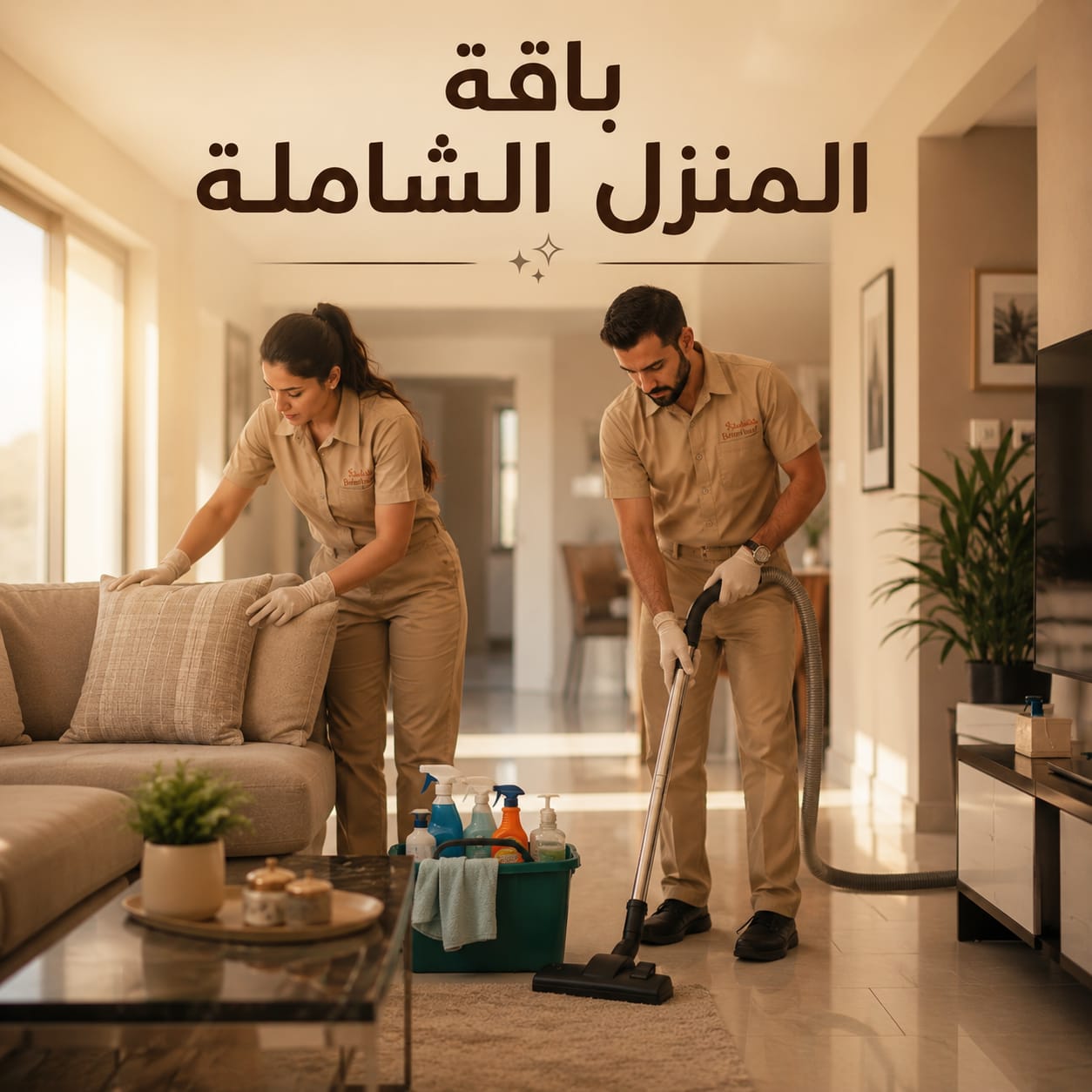 باقة المنزل الشامل - تنظيف المنازل بالرياض